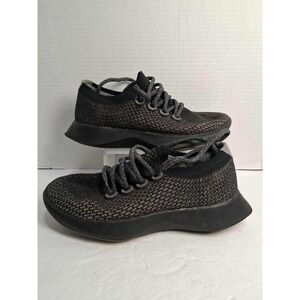 Allbirds Women's Wool Runners Black Speckled Knit Sneakers Size‎ 7